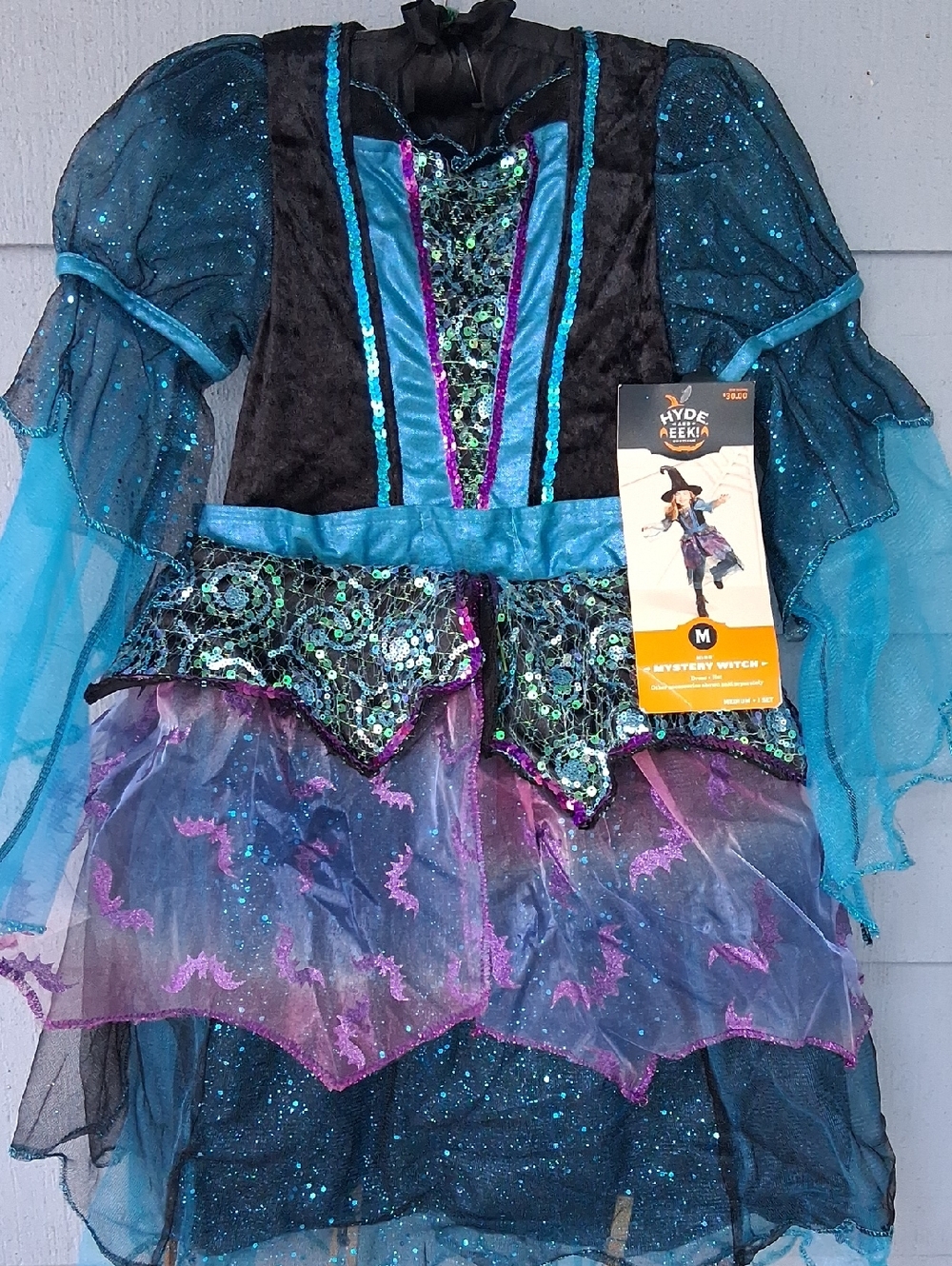 Witch Kids Costume NWT.  7-8